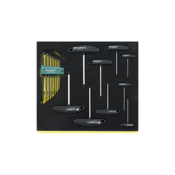Offset screwdrivers i.TCS inlay No.TCS 10769+10771/17 2/3-tray17-pcs.